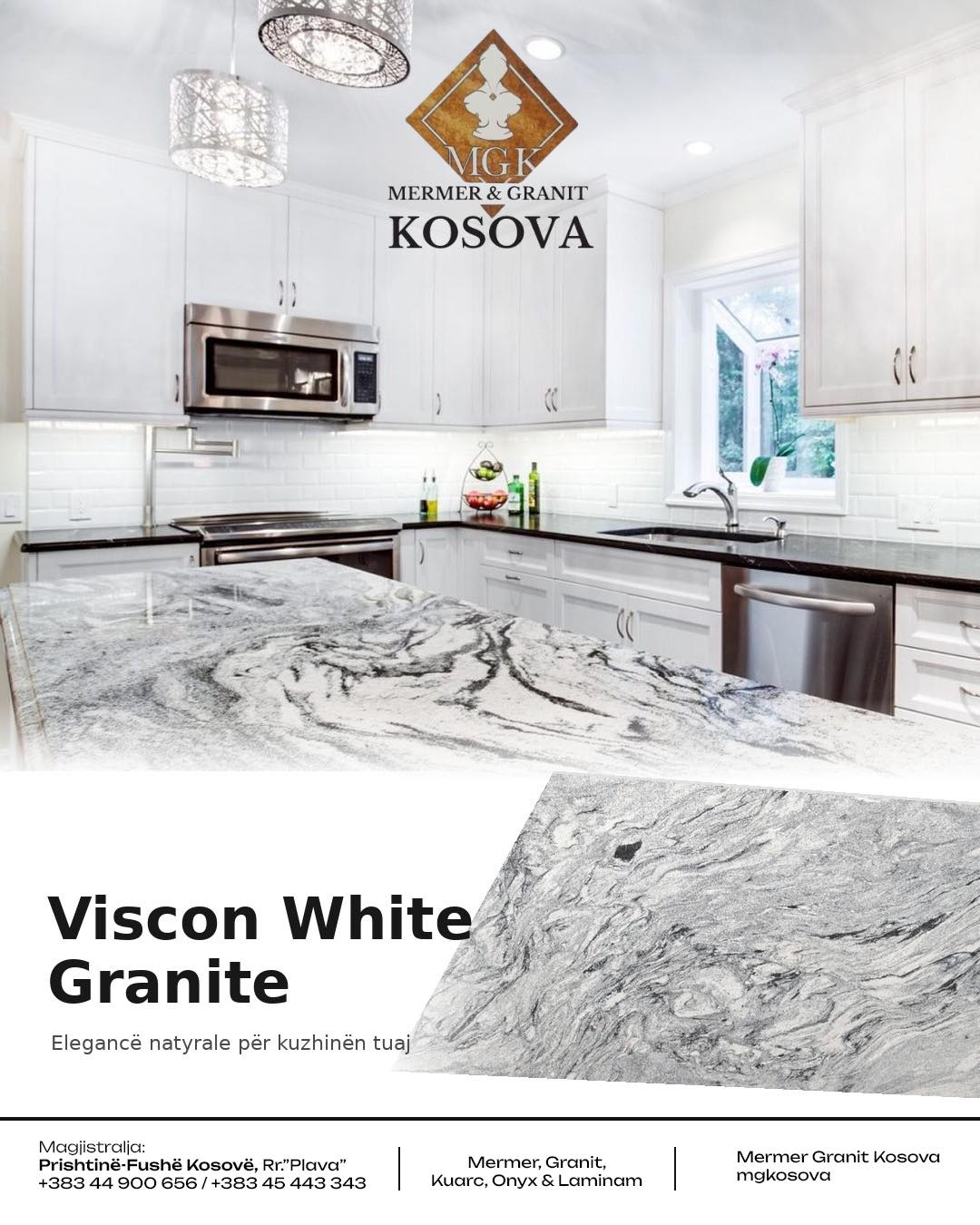 Viscon White Granite
