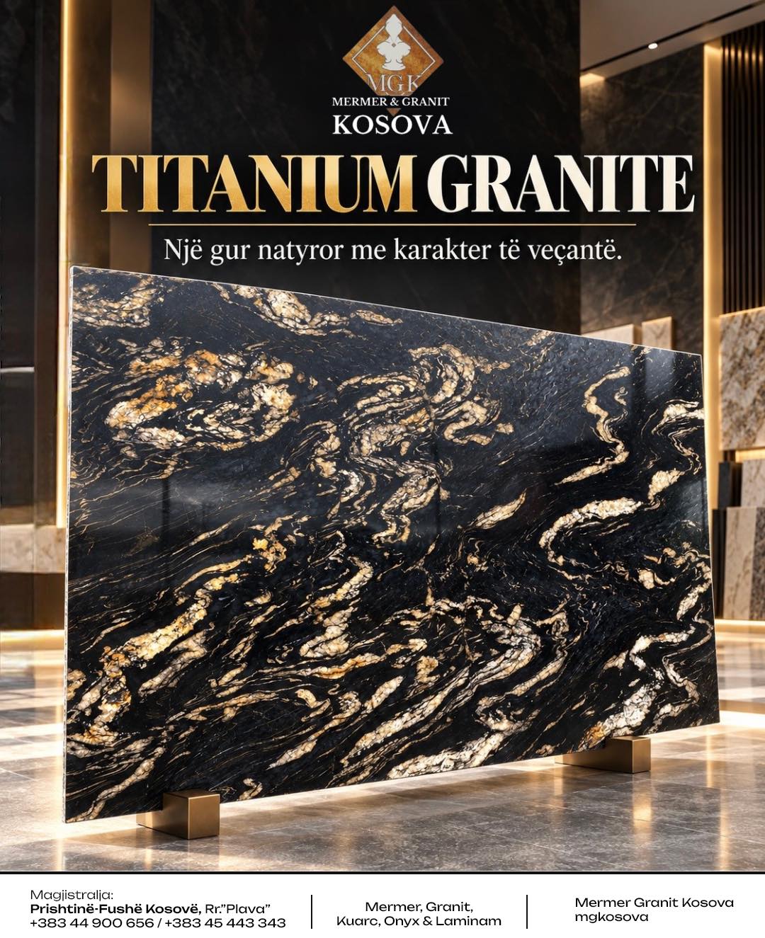 Titanium Granite sjell elegancë