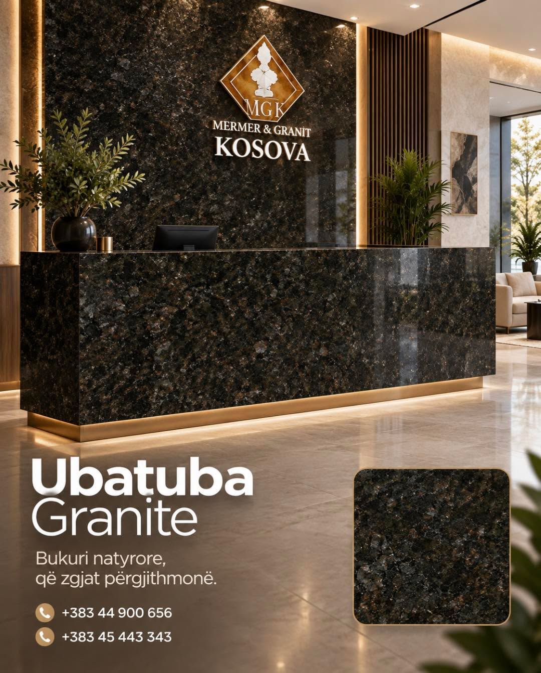 Ubatuba Granite sjell thellësi