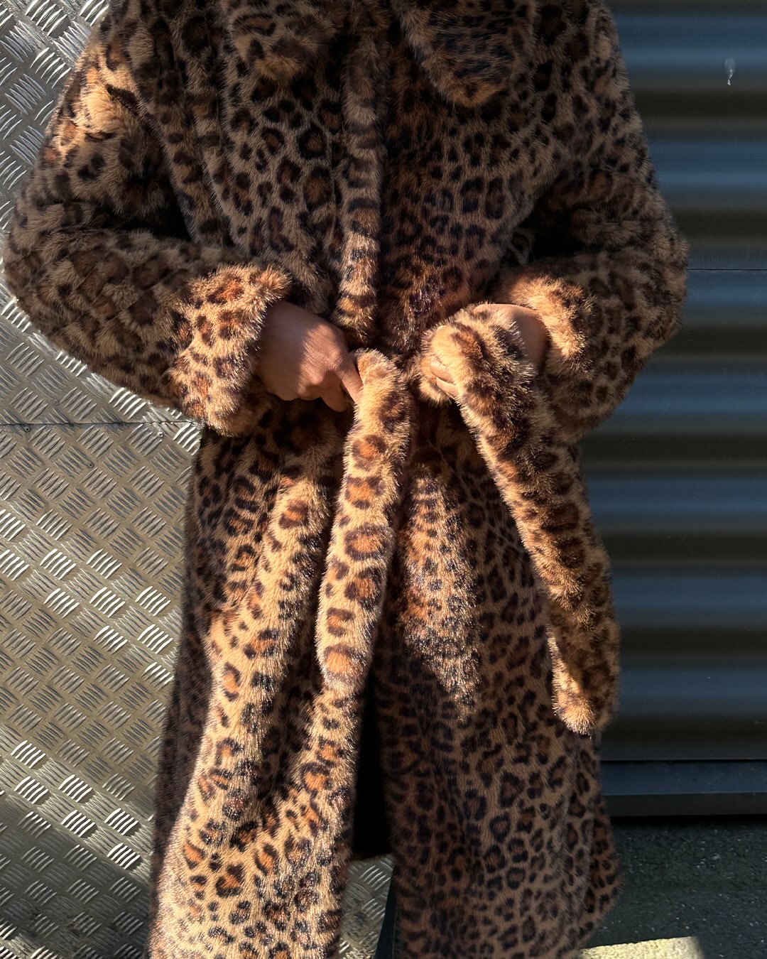 On our minds right now: this leo coat.