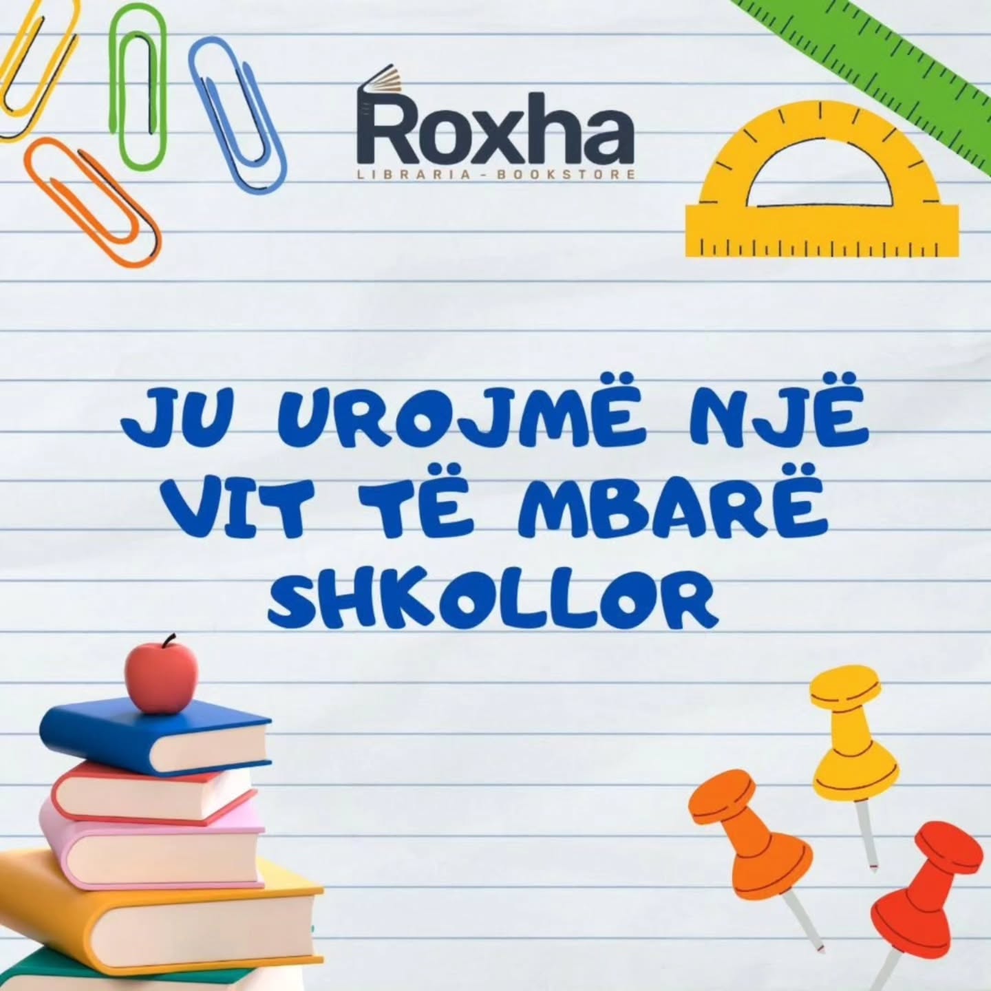 Urime fillimi i vitit të ri shkollor