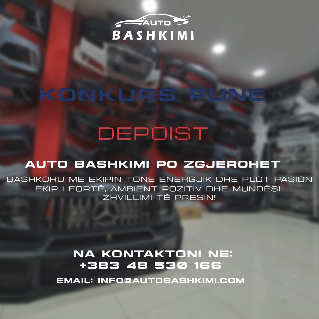 Auto Bashkimi po zgjerohet me pesë (5) pozita të hapura për