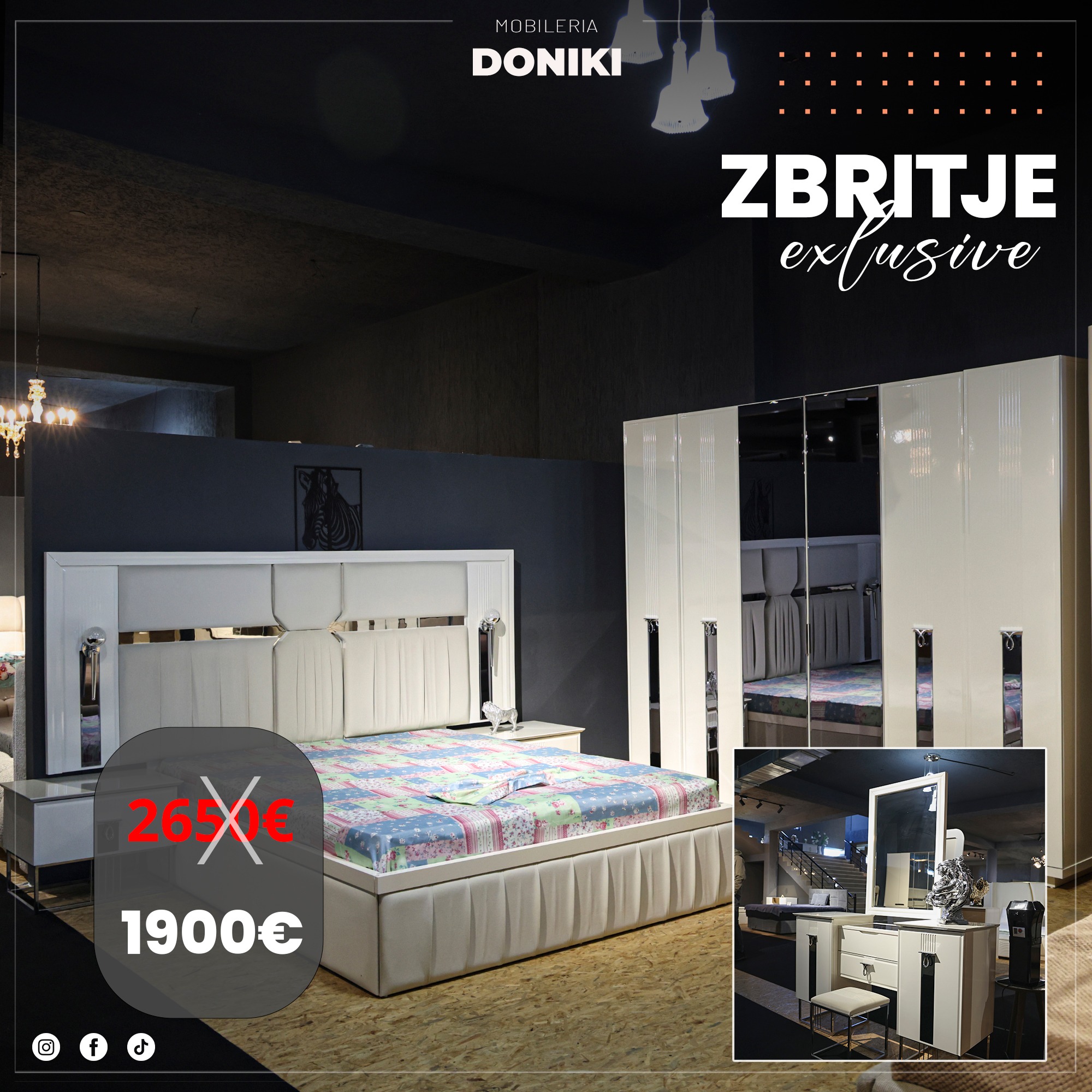 Zbritje EKSKLUZIVE për dhomat e gjumit!