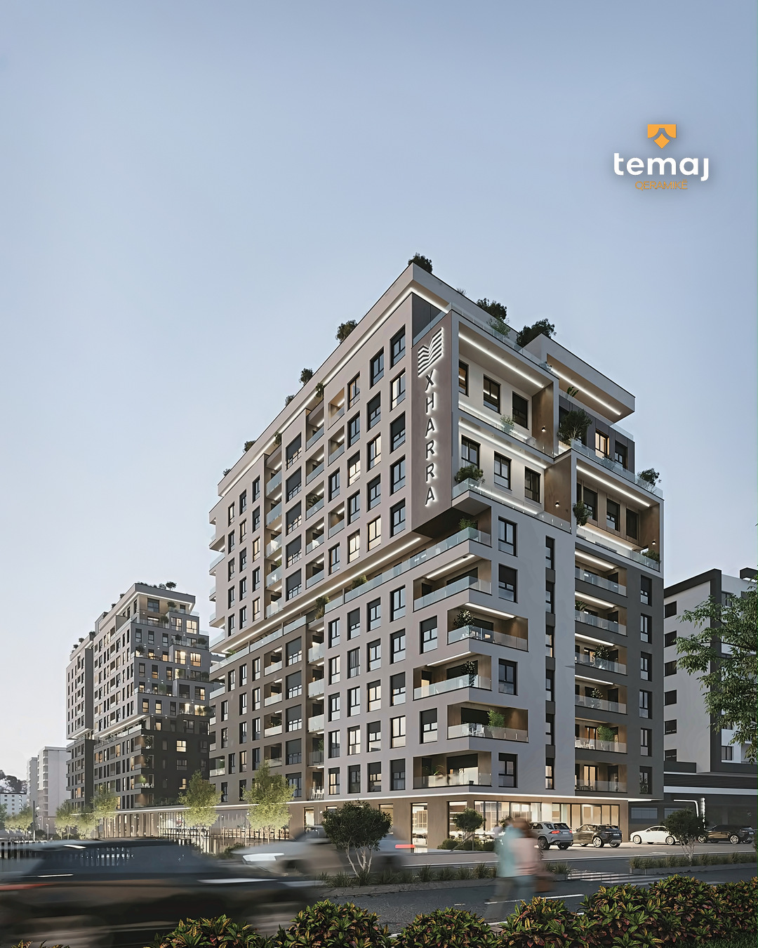 Xharra towers