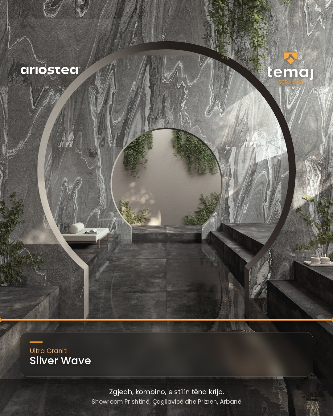 SILVER WAVE fuqia e natyrës e kthyer në art dhe elegancë!