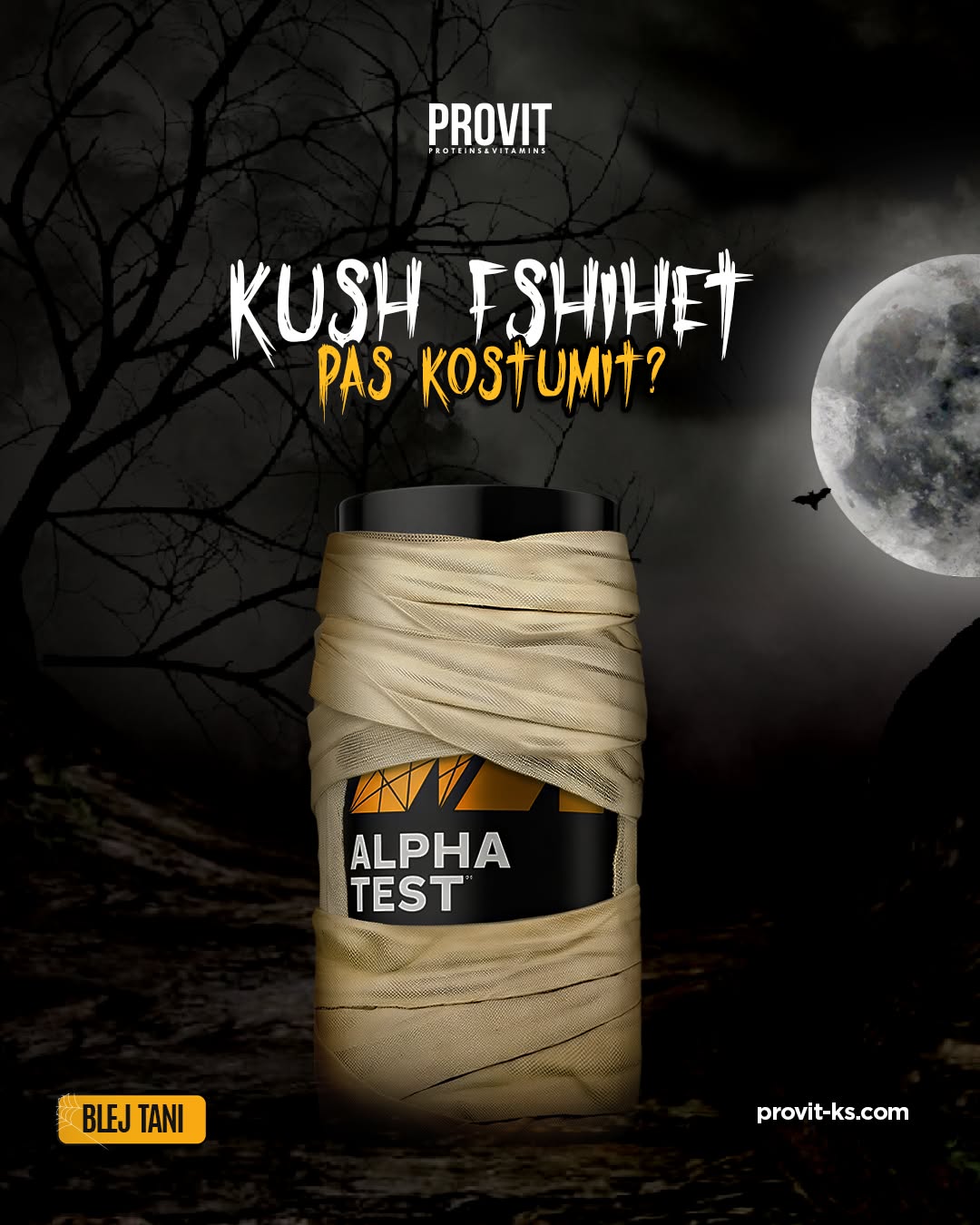Përgaditjet për Halloween kan fillu n'Provit prej kur u dal