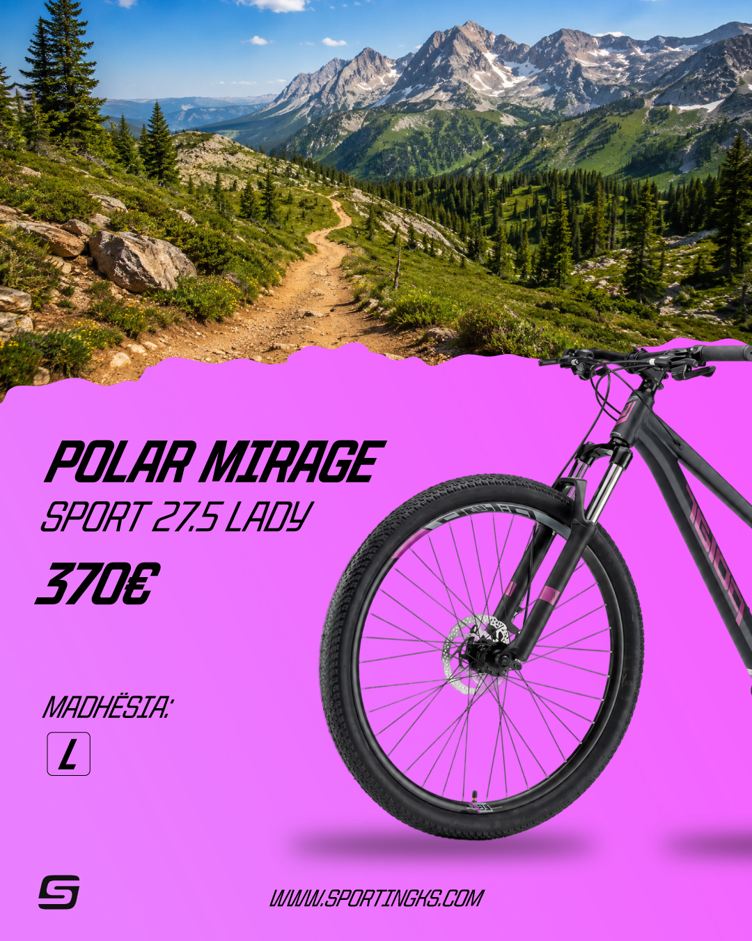 Polar MIRAGE SPORT 27.5 Lady