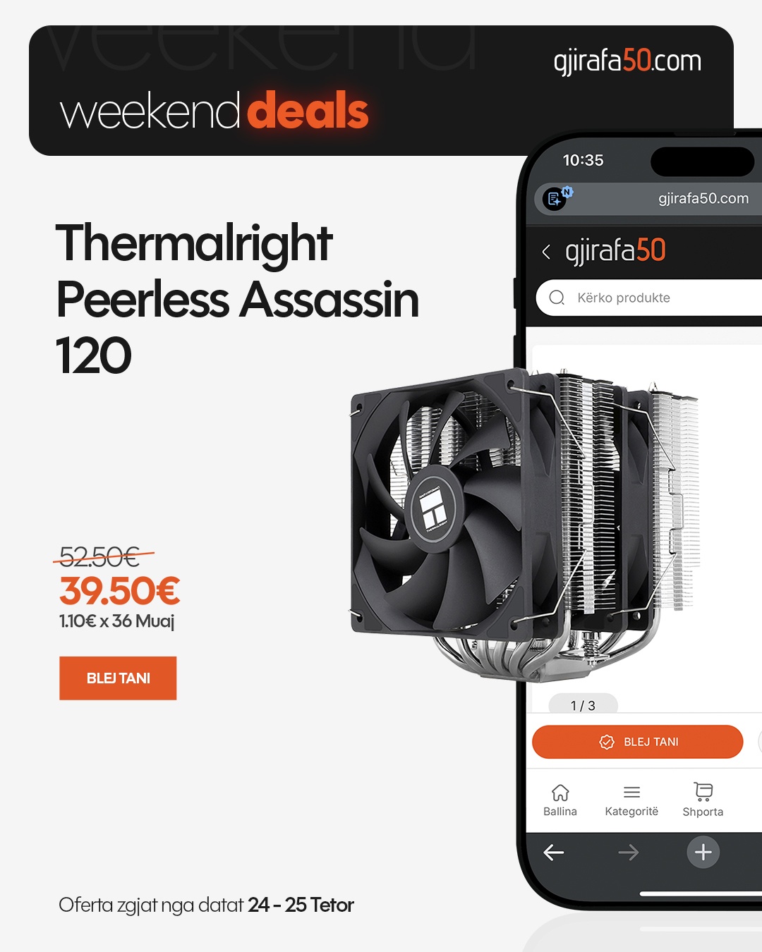 Ftohje e fuqishme dhe e qetë Thermalright Peerless Assassin – Gjirafa50