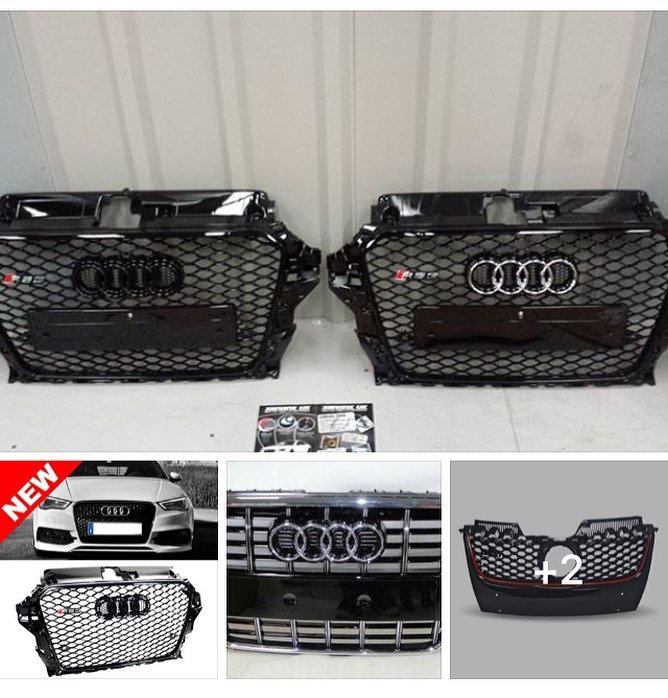 Grill per markat e njohura te makinave arriten °°°Maska Aud