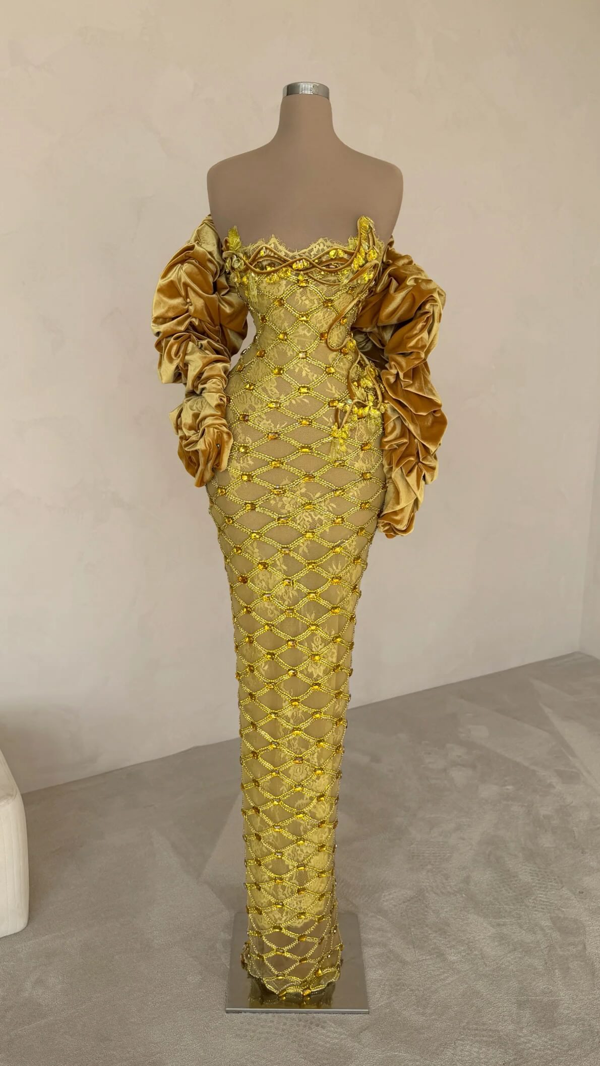The process of making SERELIA dress.