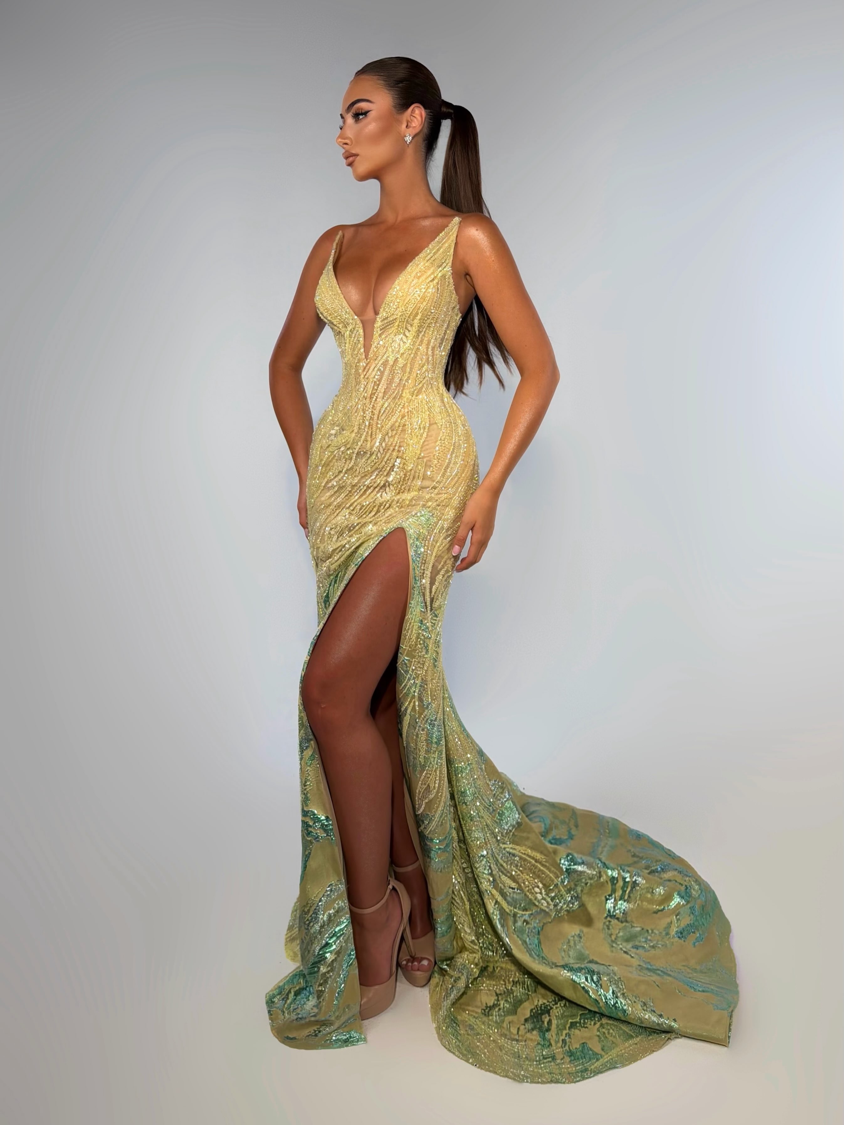 Straight out of a fairytale Sculpted to perfection.