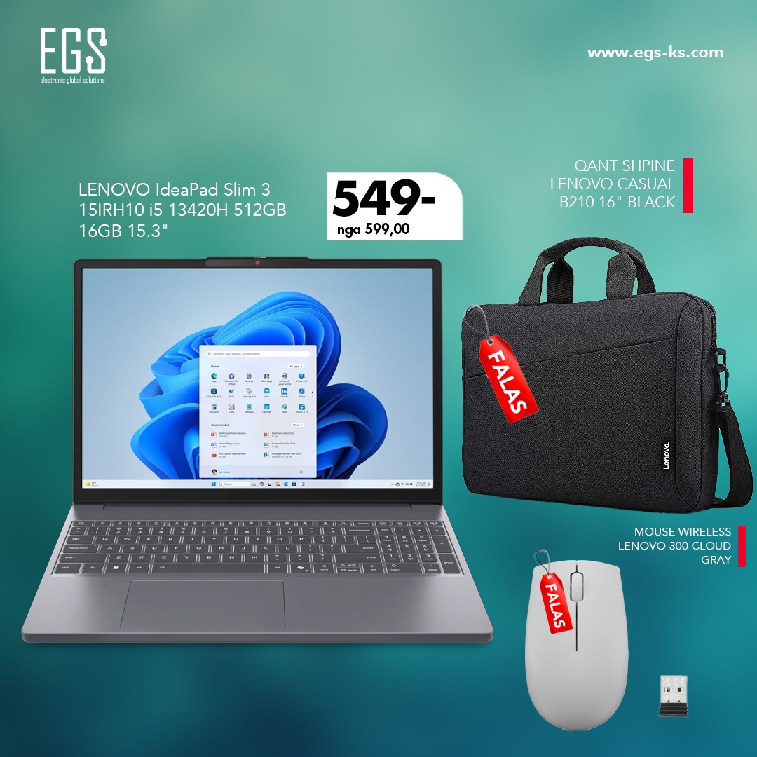 Me çdo laptop përfitoni FALAS – EGS Prishtina (2)