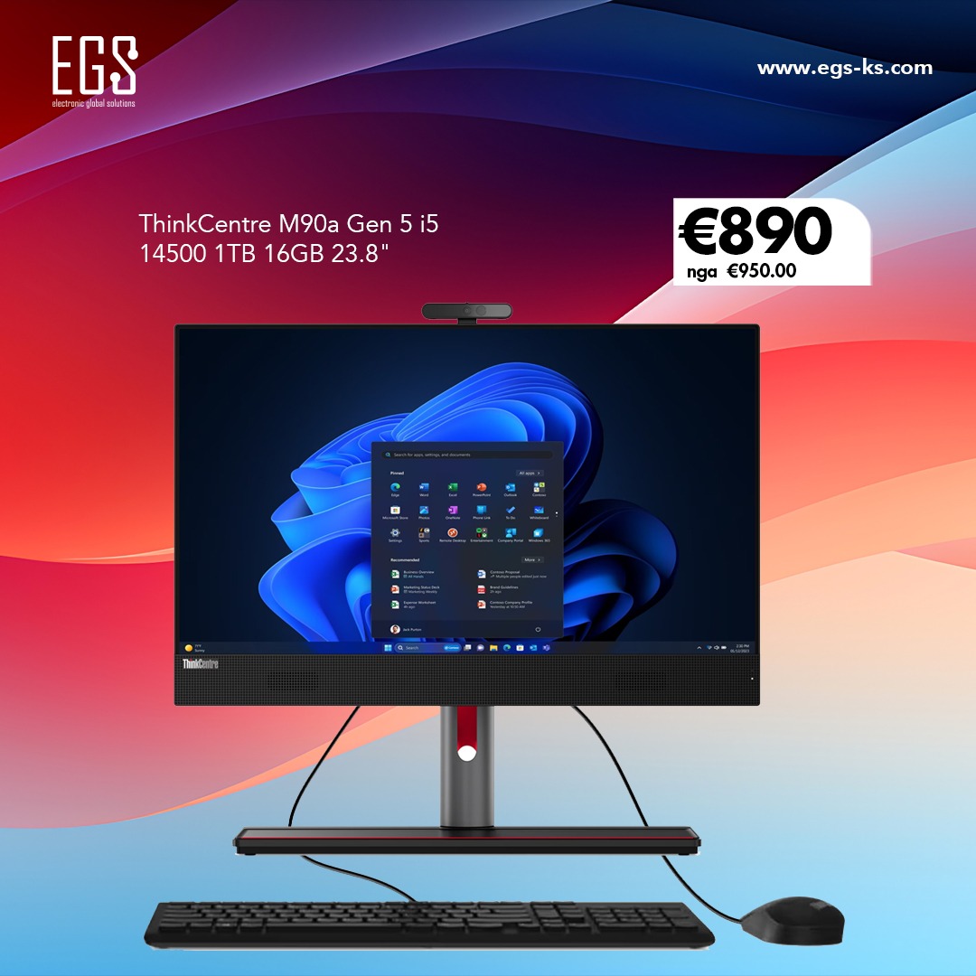 Kompleto zyrën tënde me All-in-One PC Bundle!