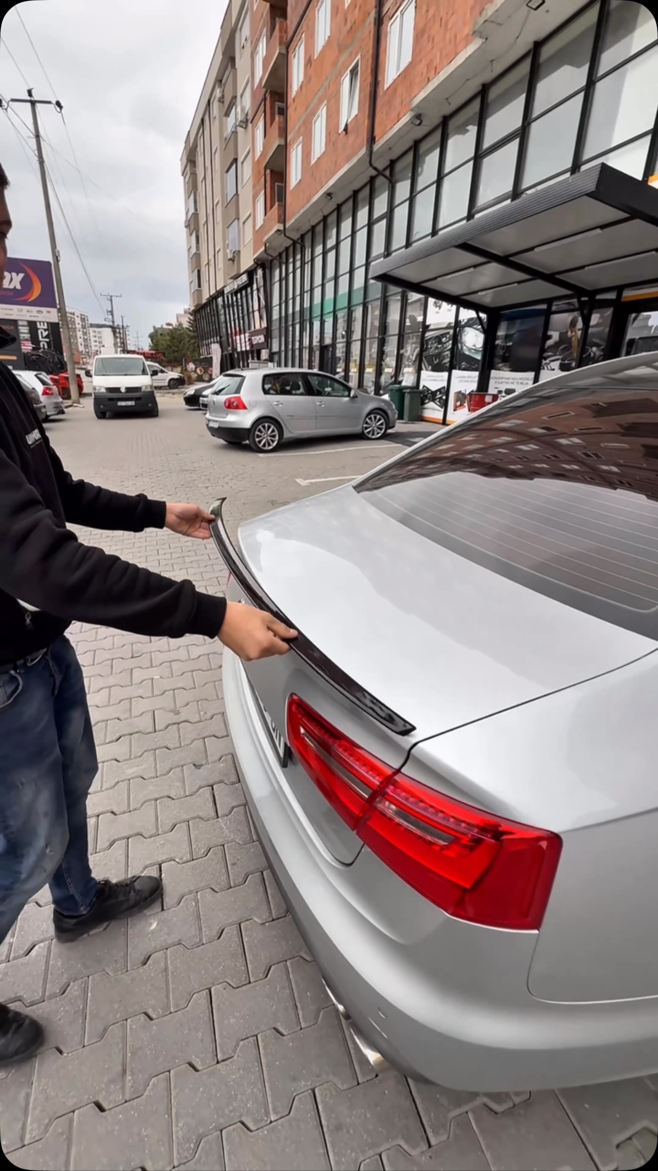 Spoiler edhe Front Lip Per Audi A6 C7