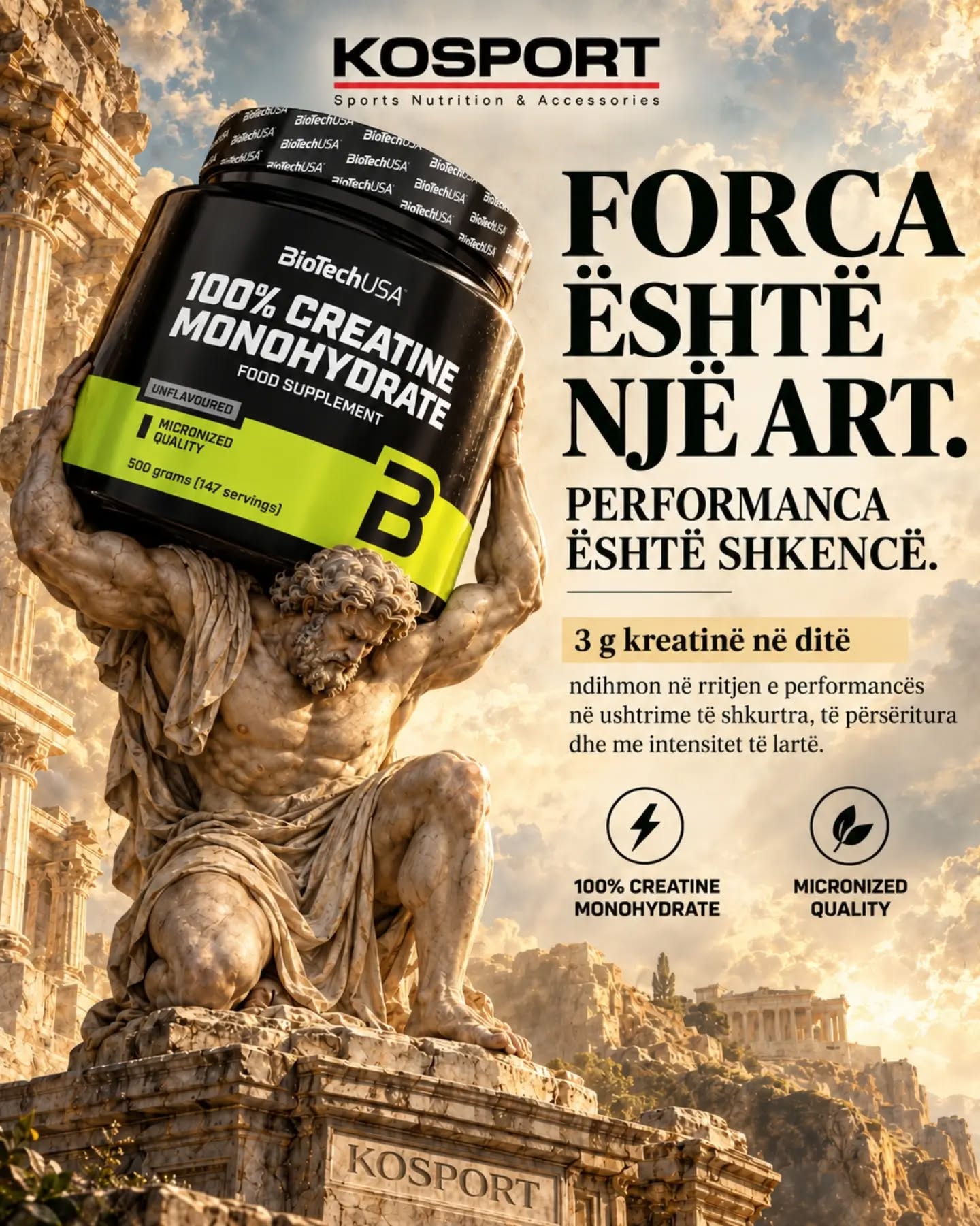Kosport — the art of performance.