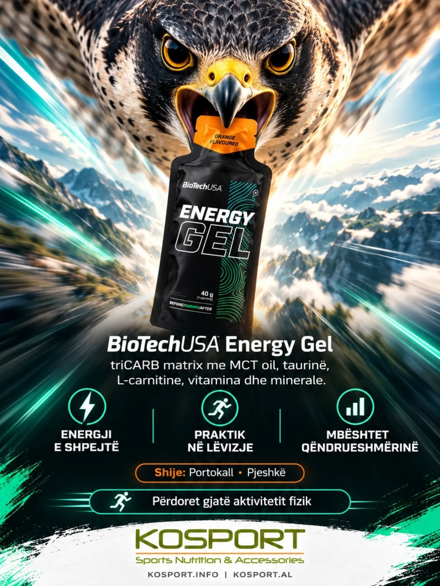 Energji kur të duhet më shumë.