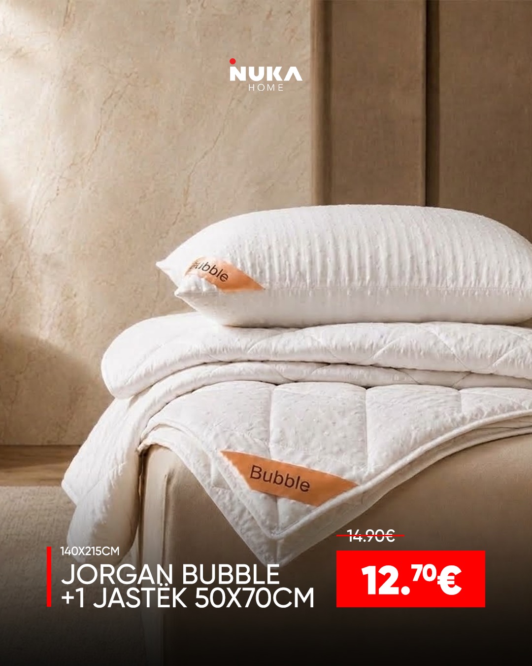 Rehati e plotë për një gjumë më të mirë.