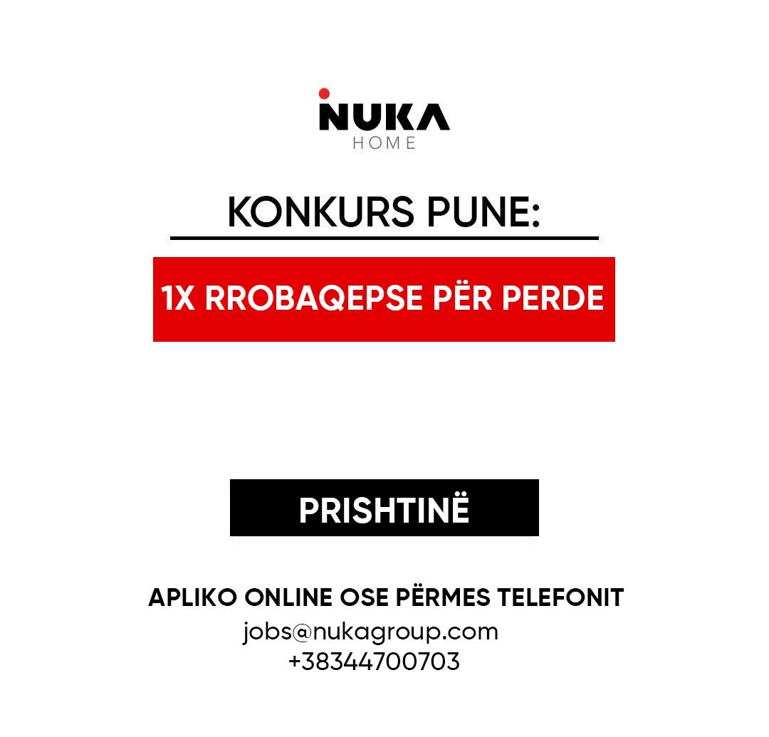 Konkurs pune në Nuka Home!