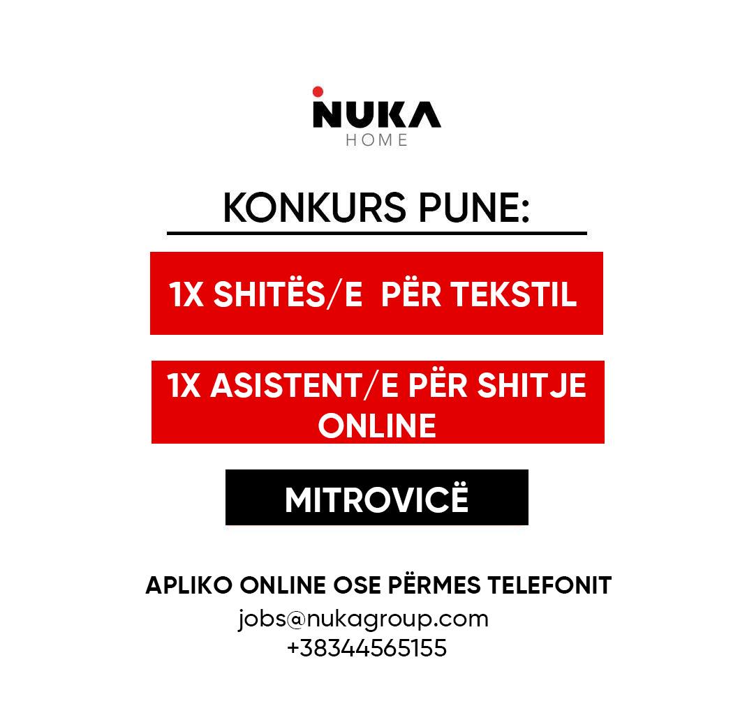Konkurs pune në Nuka Home!