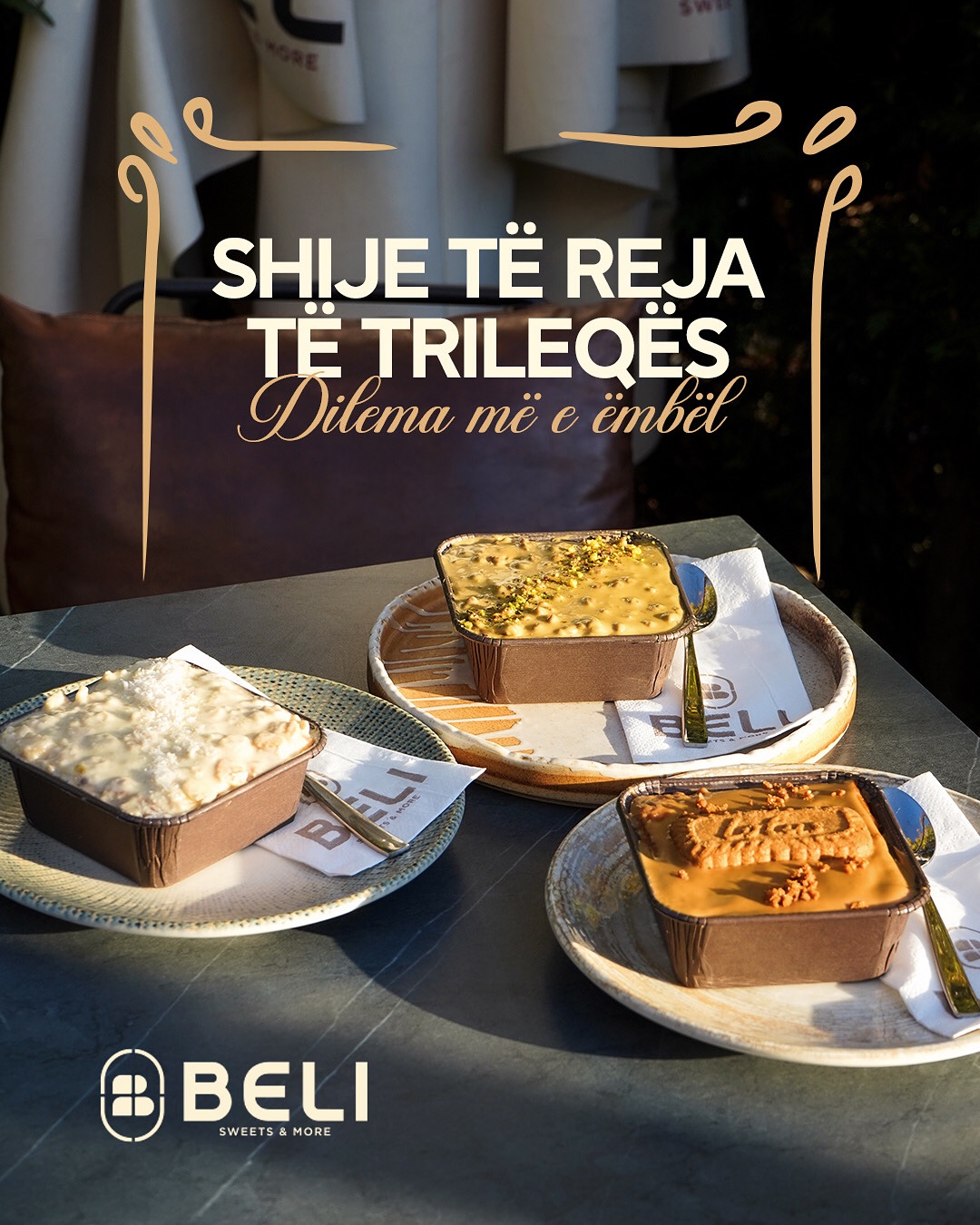 Tri shije të reja, një dilemë e ëmbël.