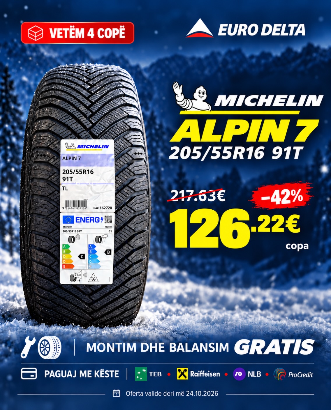Michelin alpin 7