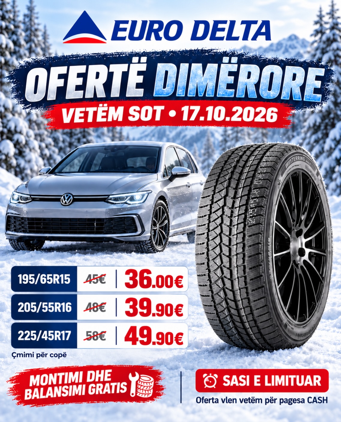 Dimri te dera, oferta te EURODELTA!