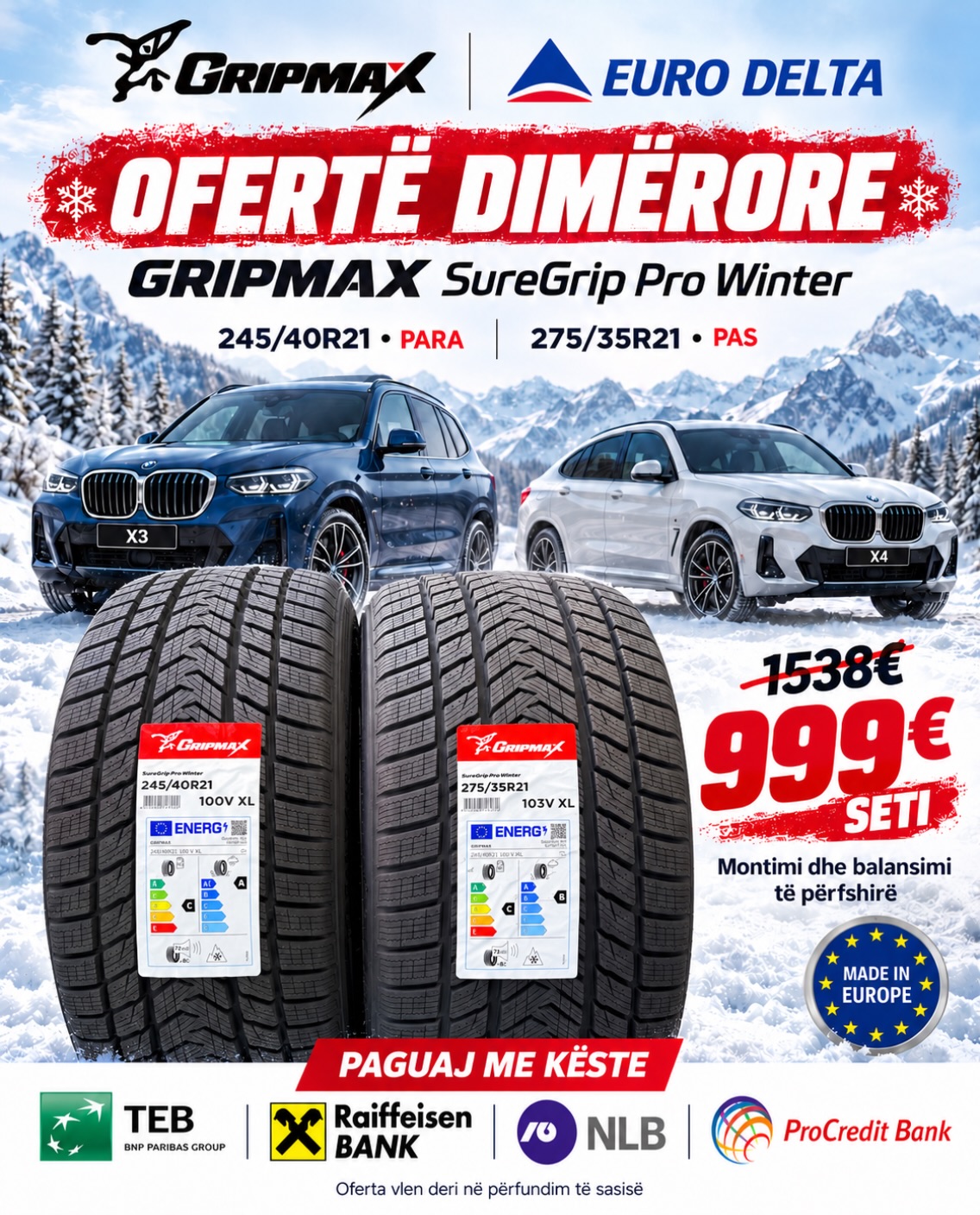 Përgatitu për dimër dhe kurse për set!