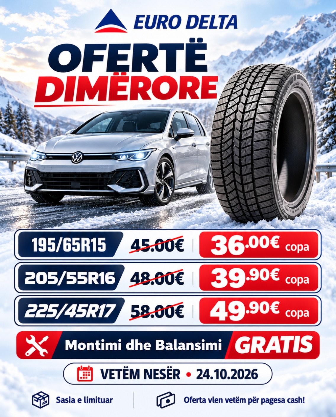 Ofertë dimërore në euro delta!