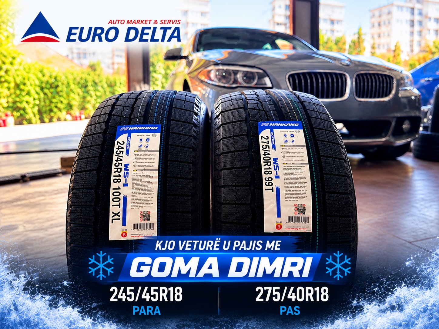 Bmw gati për sfidat e dimrit!
