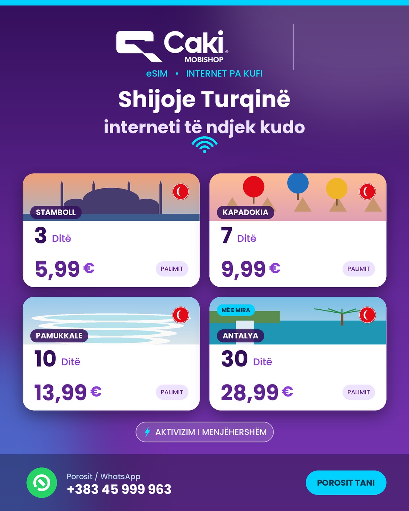 Turqia të pret — dhe interneti të ndjek kudo!