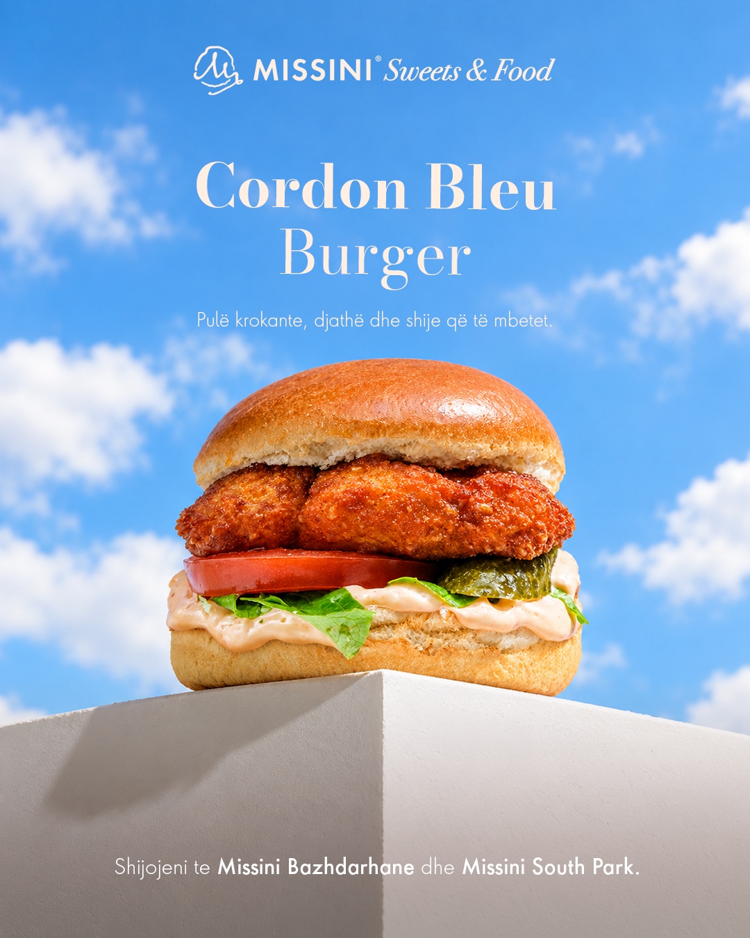 Cordon Bleu Burger
