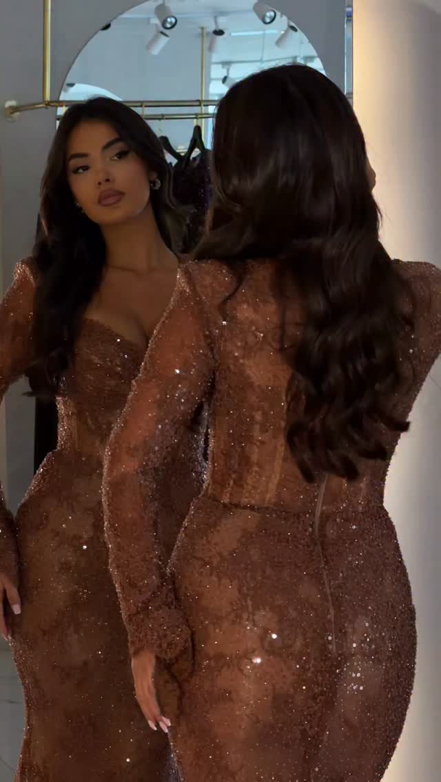 One dress, all the attention.