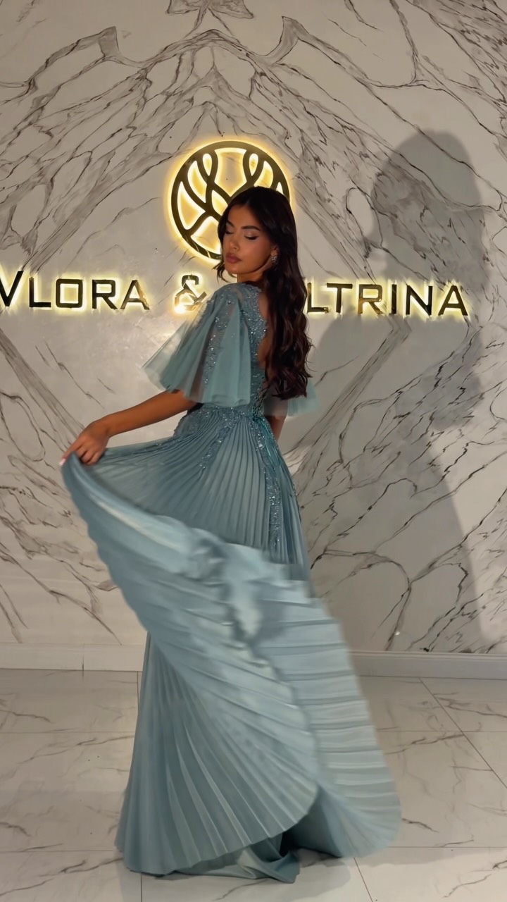 When the dress does all the talking.