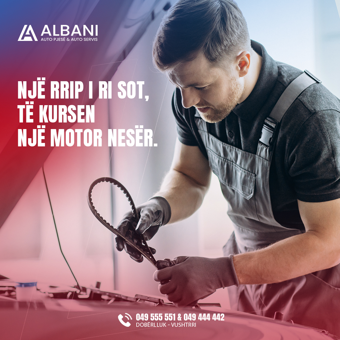 Një rrip i ri sot, të kursen një motor nesër.