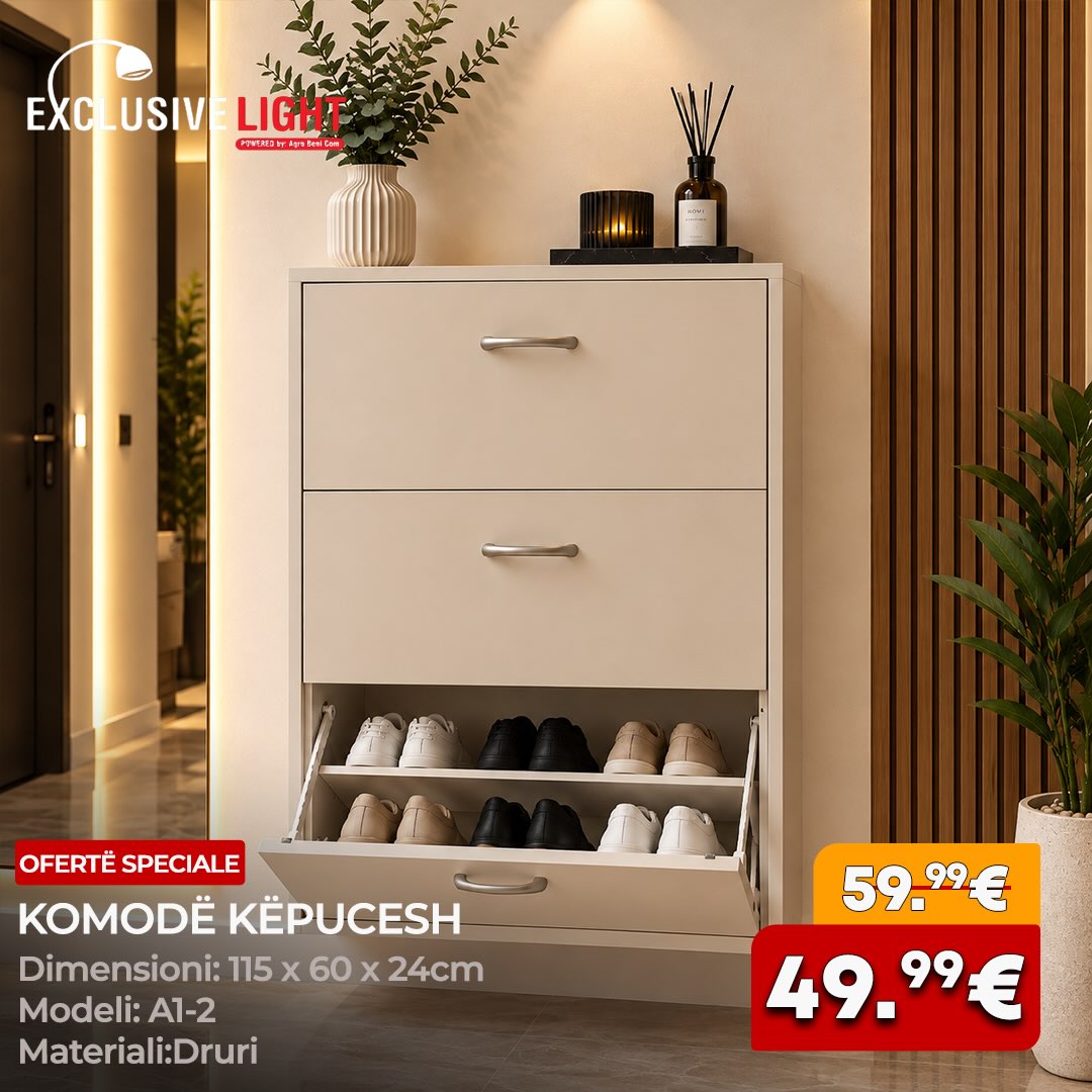 Organizoni hapësirën tuaj me stil dhe elegancë. – Exclusive Lights & Home (2)