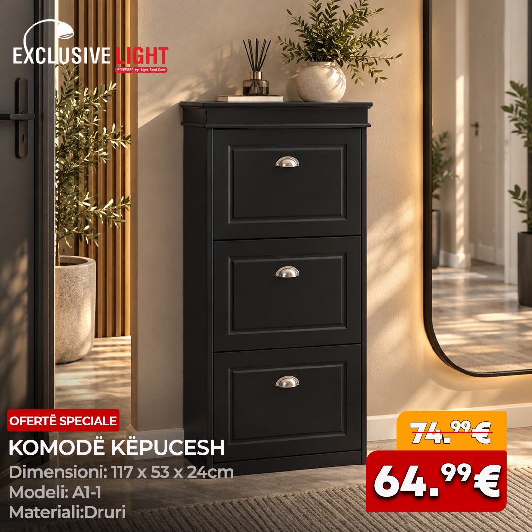 Komodë këpucësh – Exclusive Lights & Home
