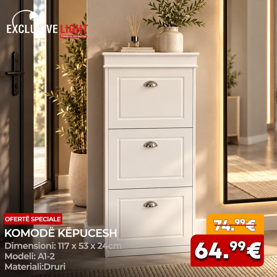 Komodë këpucësh – Exclusive Lights & Home (2)