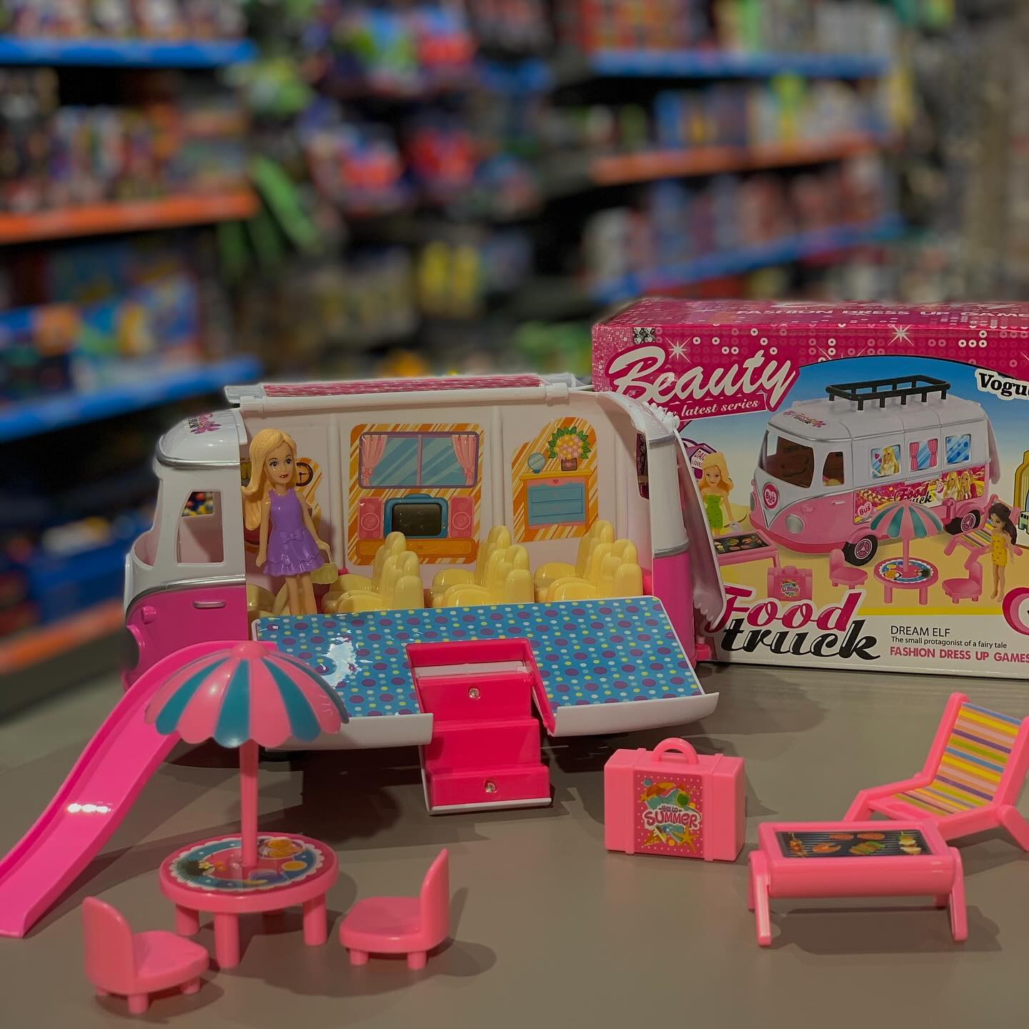 Barbie food truck and fashion dress up games – Sara Toys (2)