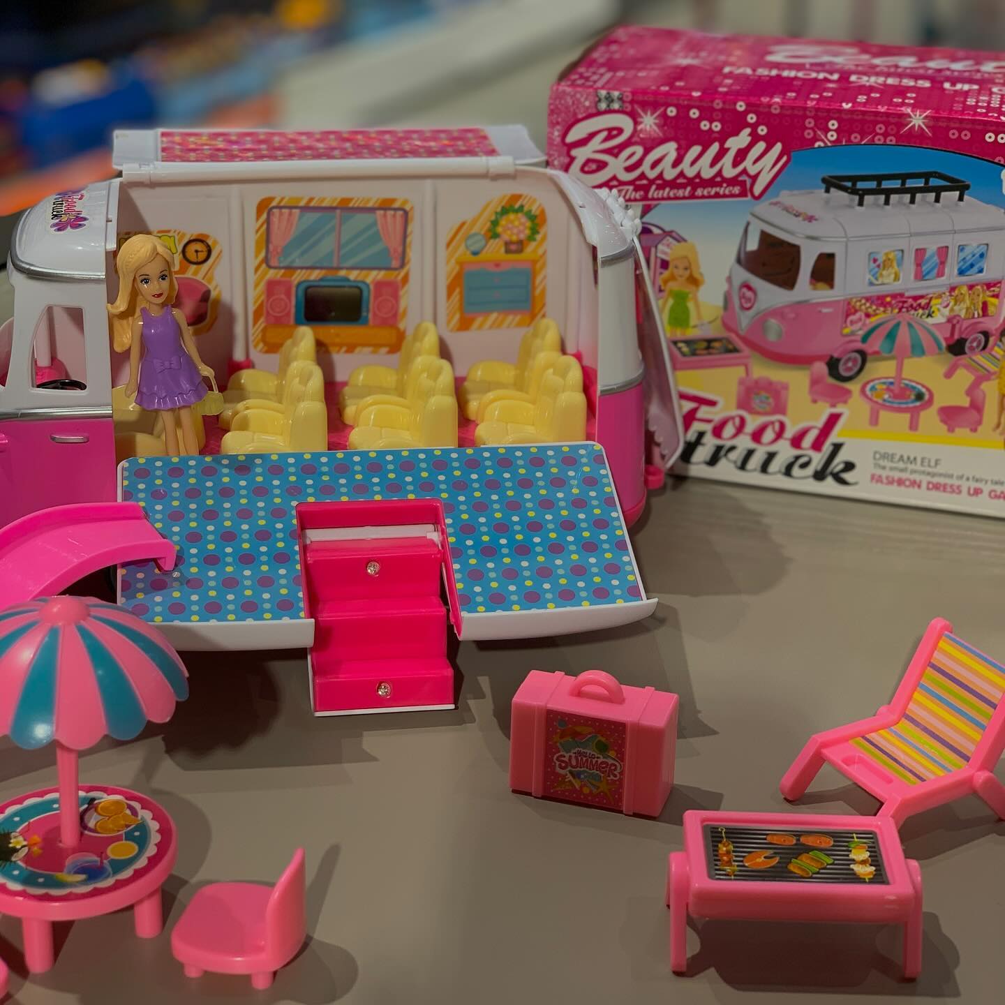 Barbie food truck and fashion dress up games – Sara Toys (3)
