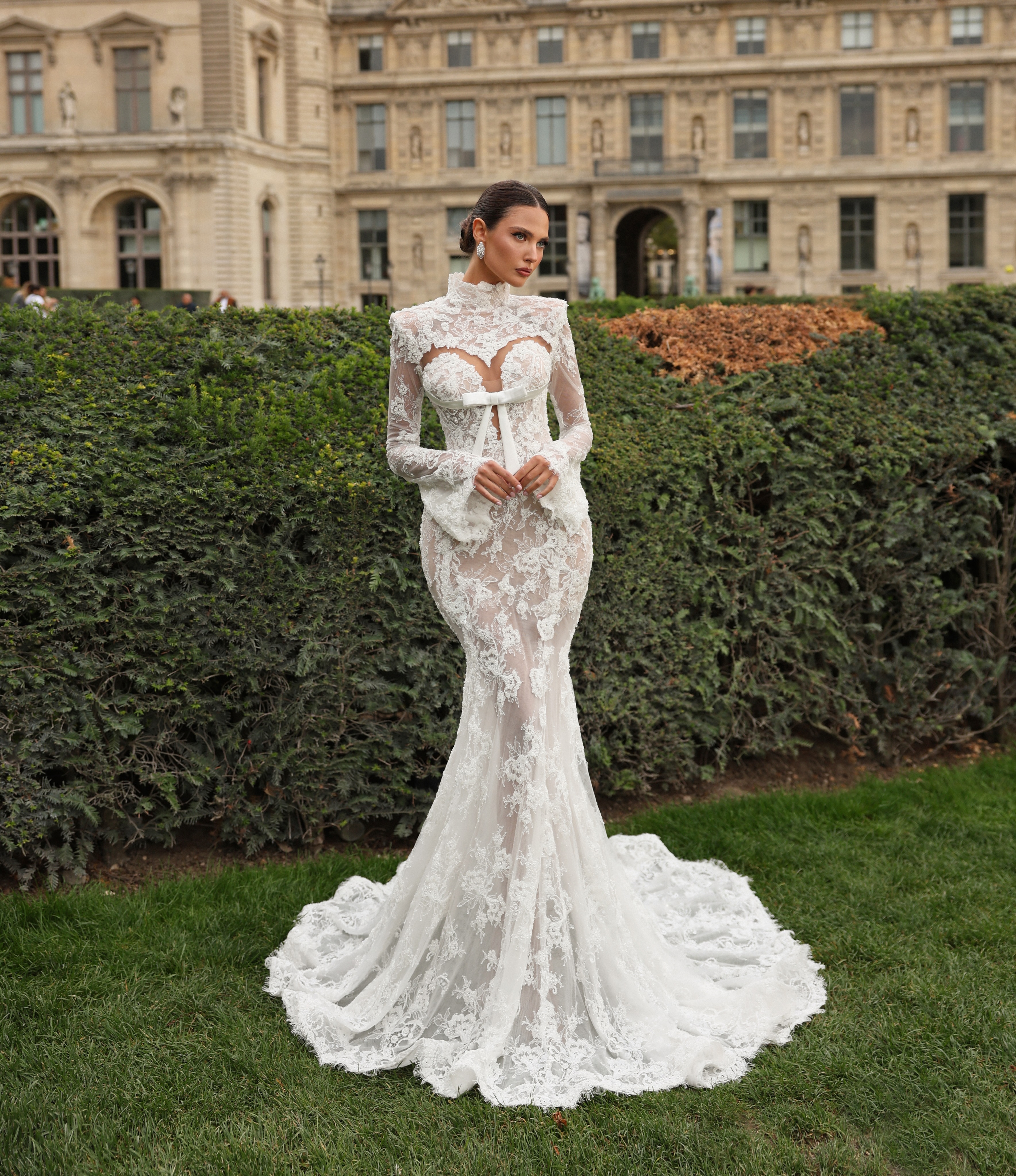 A vision of timeless elegance
