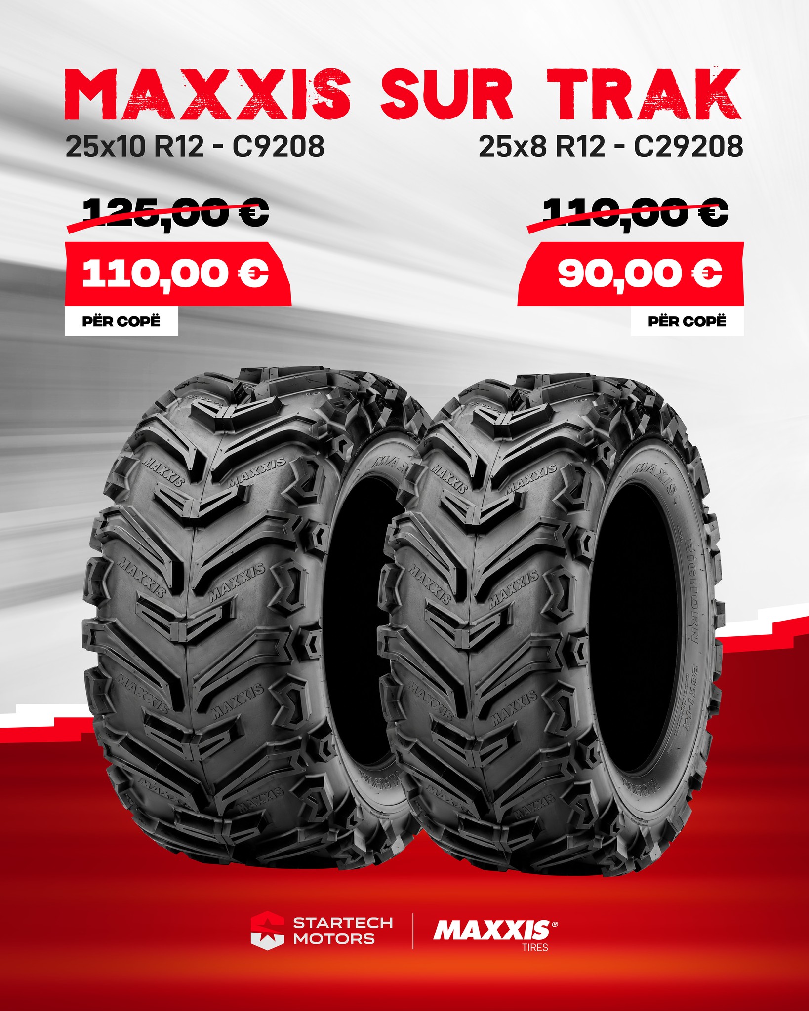 ZBRITJE Vjeshtore në gomat Maxxis për ATV & UTV – StarTech Motors (3)