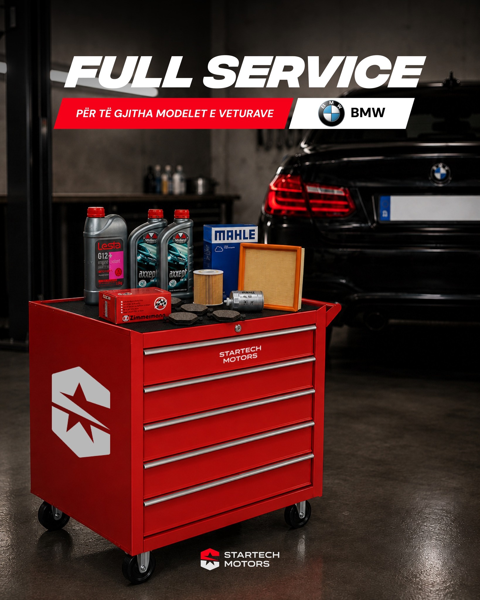Nëse keni BMW dhe po kërkoni produkte për FULL SERVICE jeni