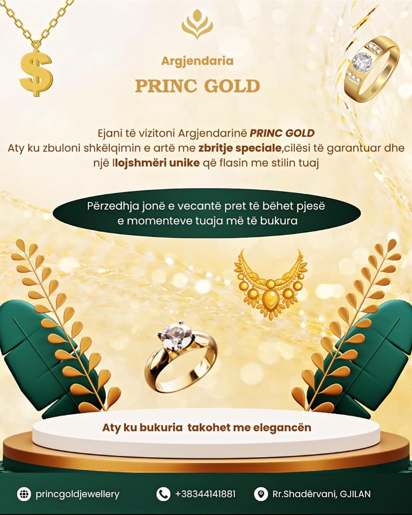 Season 2025 Best in Town – Argjendaria Princ Gold 💰