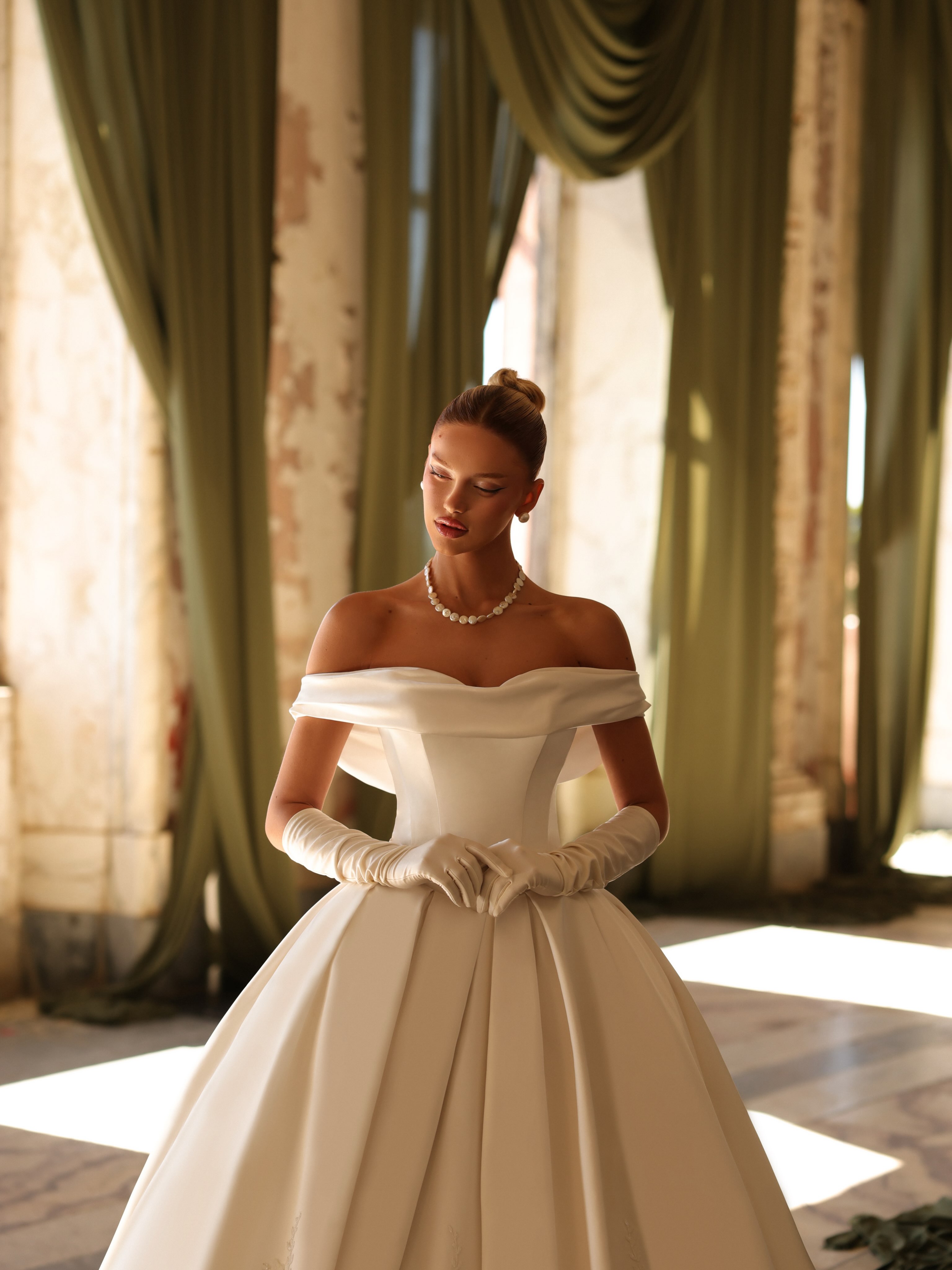 A vision of timeless elegance.