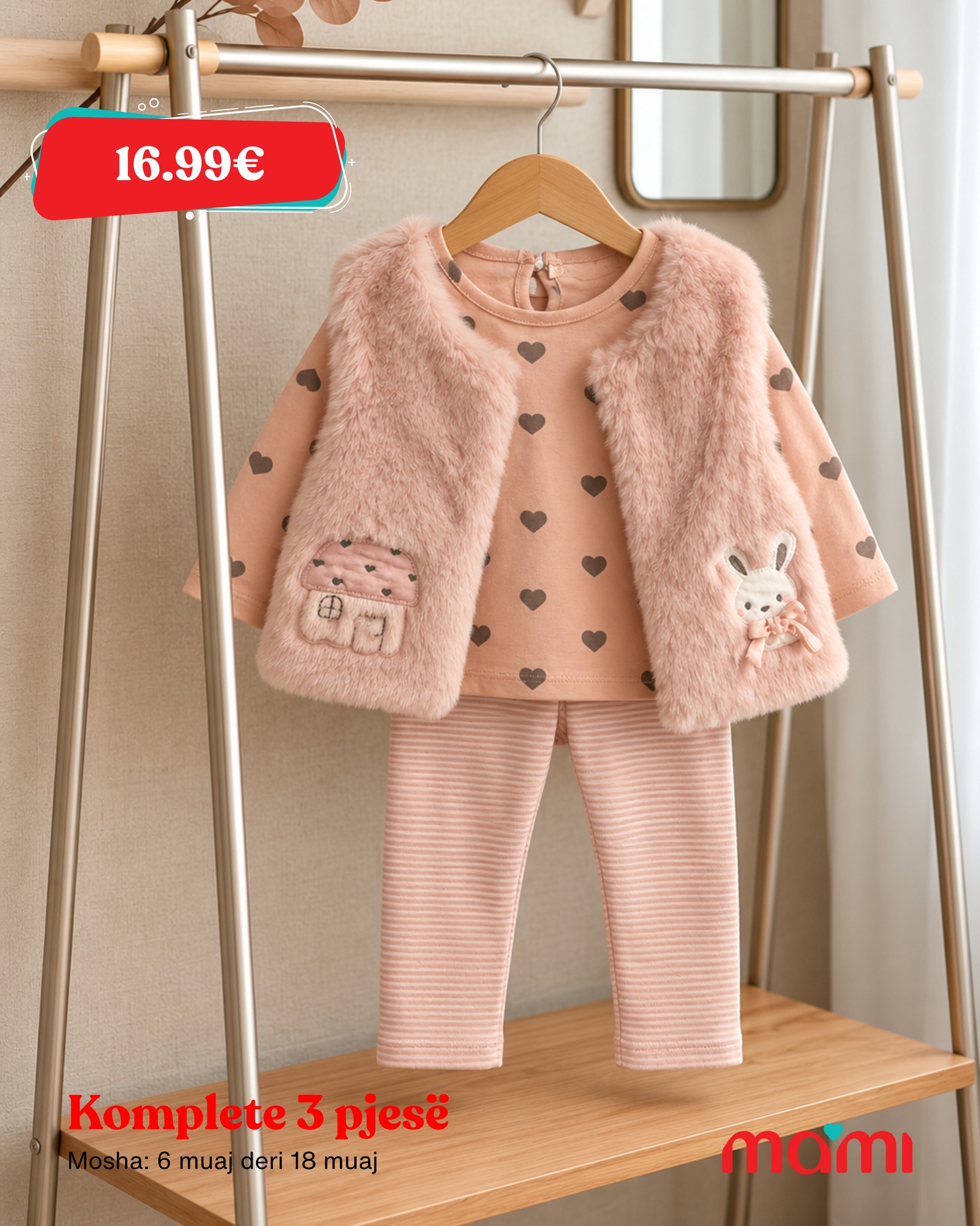 Një kombinim i ëmbël për vogëlushen tënde – Baby shop MAMI (4)