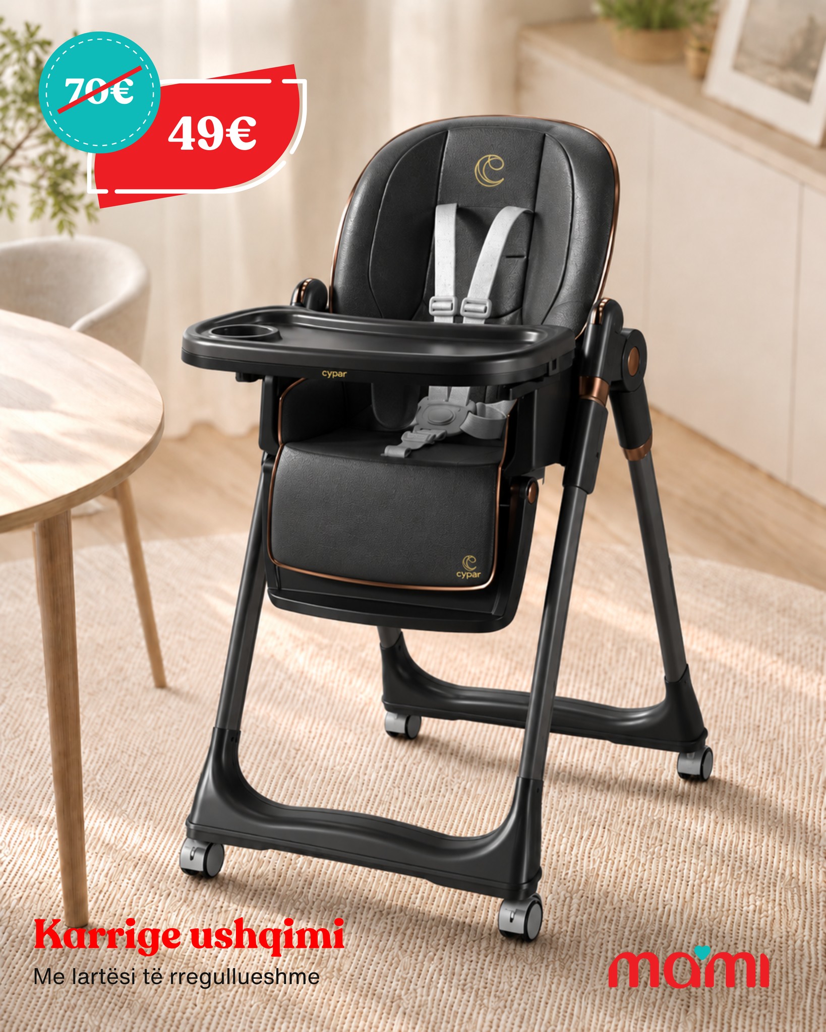 Karrigia e ushqimit që e bën çdo vakt më të rehatshëm. – Baby shop MAMI (3)