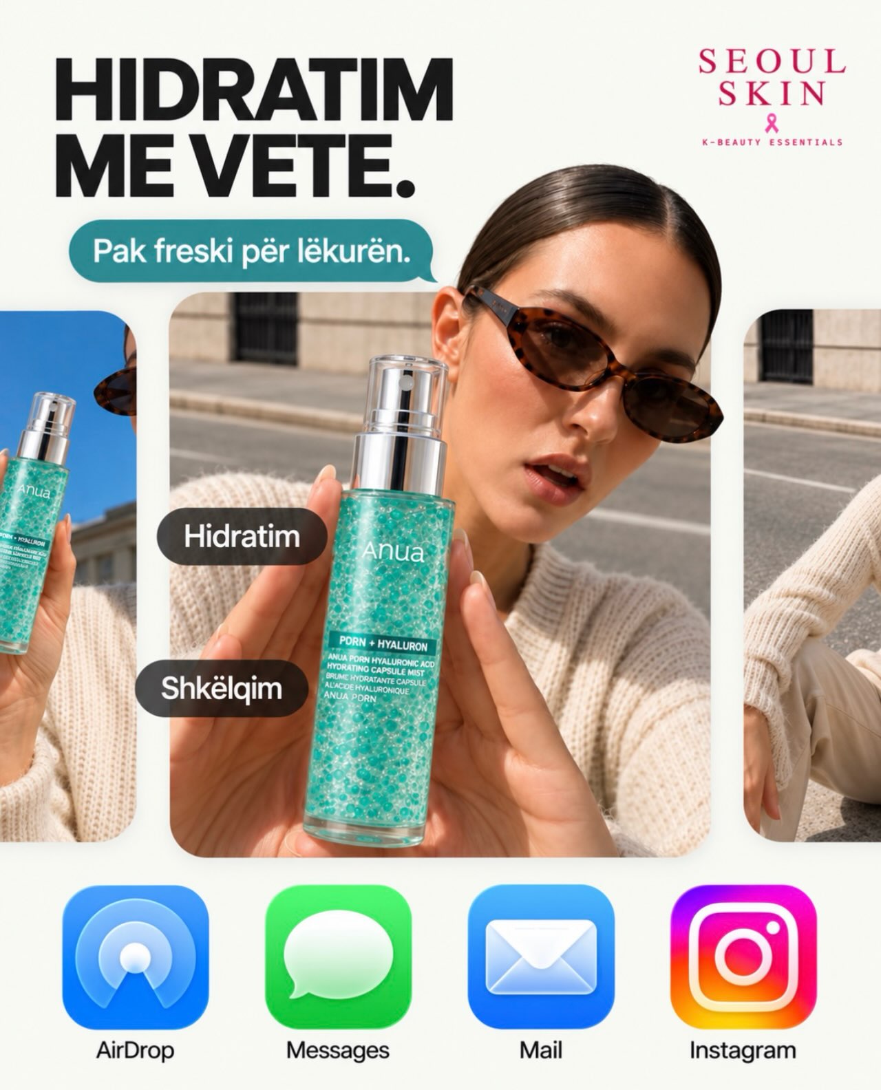 AirDrop s’ta bjen hidratimin.