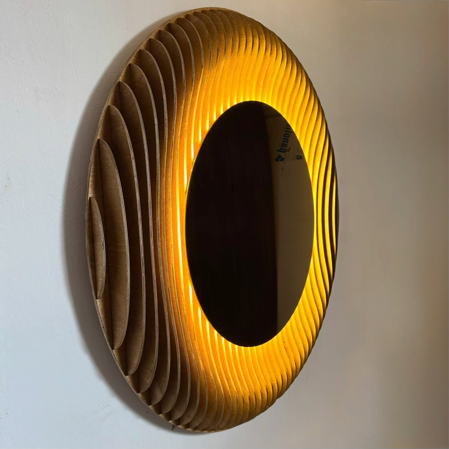 Pasqyrë Dekorative LED 3D