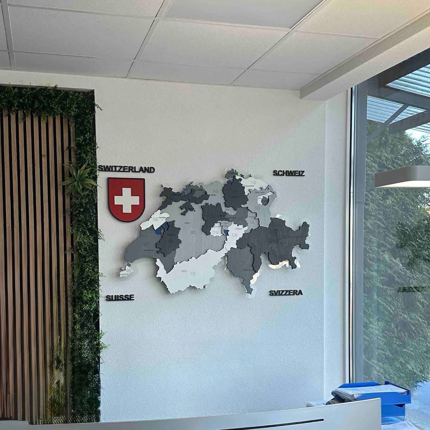 Harta 3D e Zvicrës