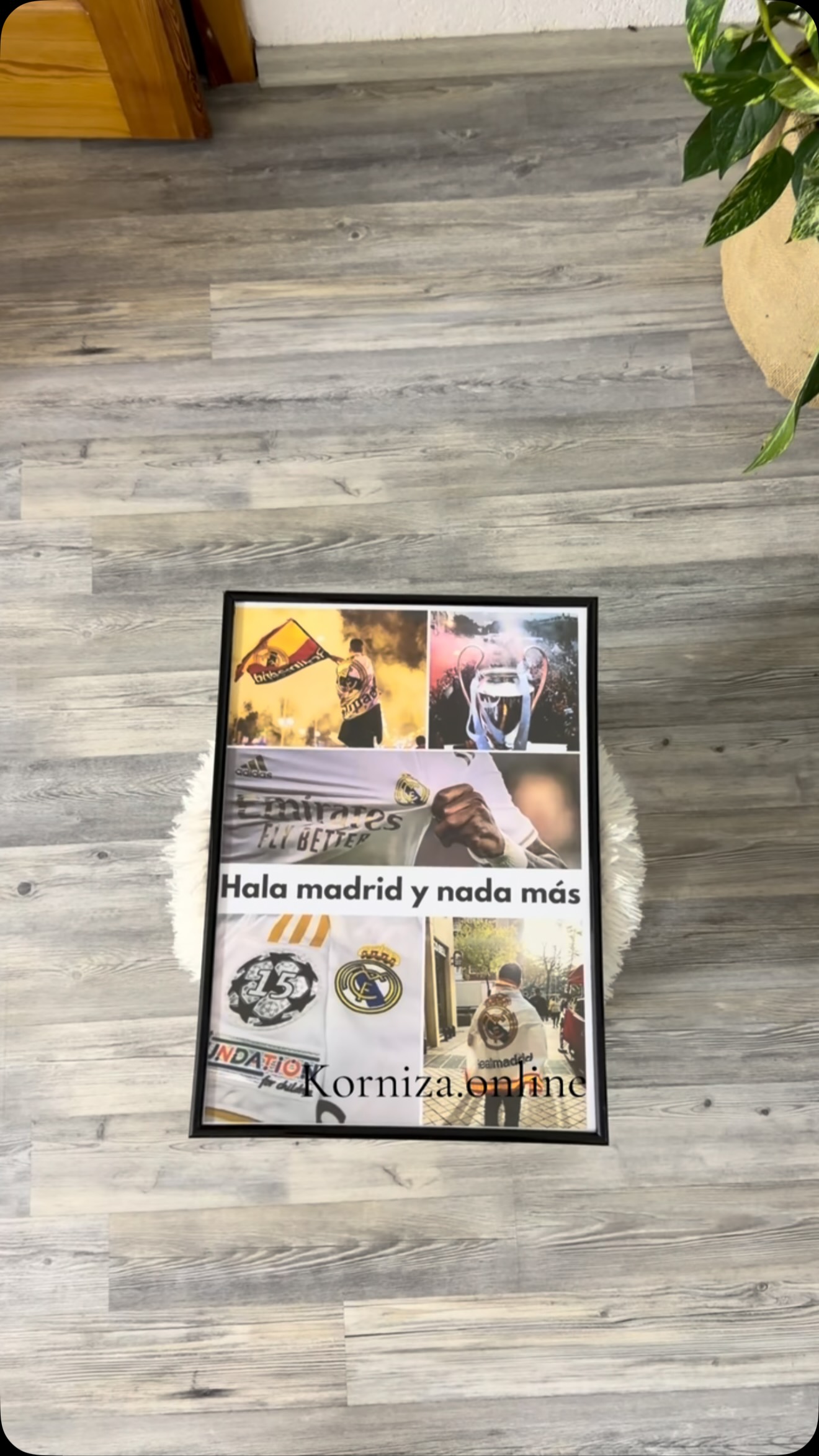 Kornizë me foto të ekipit tënd të preferuar